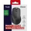 Rato Trust Ozaa+ Escritório Mão direita RF Wireless + Bluetooth 3200 DPI
