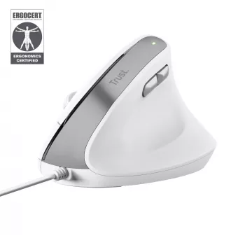 Rato Trust Bayo II Escritório Mão direita USB Type-A Ótico 2400 DPI