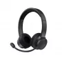 Headset Trust Ayda com fios e sem fios arco de cabeça chamadas/música USB-C Bluetooth preto