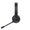 Headset Trust Ayda com fios e sem fios arco de cabeça chamadas/música USB-C Bluetooth preto