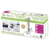 Suporte de teto para projetor Techly extensão 380-580 mm prateado ICA-PM 18S