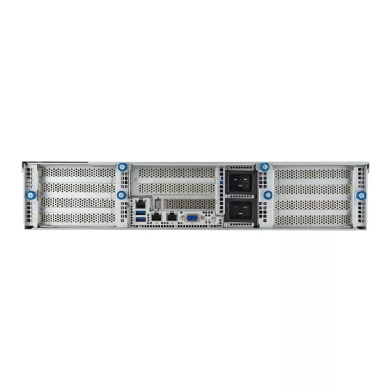 Barebone de servidor ASUS 90SF0251-M004X0 Intel C741 Rack (2U) preto, aço