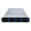 Servidor rack ASUS RS720A-E12-RS24U 2U Socket SP5, suporte para 2x CPU, 24x baías de 2,5 polegadas, 24 slots DIMM DDR5, fonte de alimentação 2600W, 10GbE