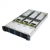 Servidor rack ASUS RS720A-E12-RS24U 2U Socket SP5, suporte para 2x CPU, 24x baías de 2,5 polegadas, 24 slots DIMM DDR5, fonte de alimentação 2600W, 10GbE