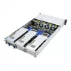 Servidor rack ASUS RS720A-E12-RS24U 2U Socket SP5, suporte para 2x CPU, 24x baías de 2,5 polegadas, 24 slots DIMM DDR5, fonte de alimentação 2600W, 10GbE