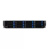 ASUS RS521A-E12-RS12U Socket SP5 Rack (2U) preto, prateado
