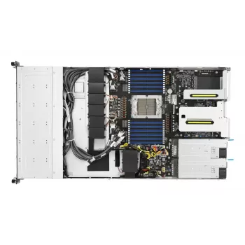 Servidor Rack (1U) ASUS RS501A‑E12‑RS12U — LGA 6096, DDR5 até 3 TB, 24 DIMM, 1600W