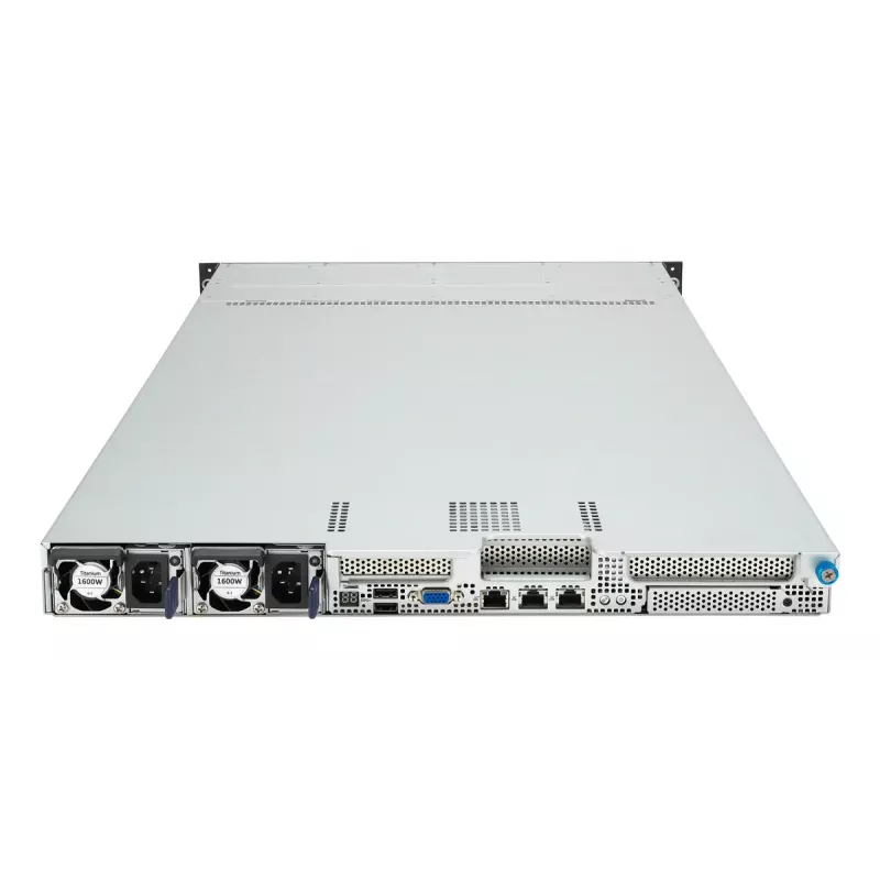 Servidor Rack (1U) ASUS RS501A‑E12‑RS12U — LGA 6096, DDR5 até 3 TB, 24 DIMM, 1600W