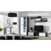 Conjunto de prateleiras de parede flutuantes Cama Meble SOHO, 2 prateleiras, 1250×200×200 mm, aglomerado de partículas, cinzento mate