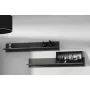 Conjunto de prateleiras de parede flutuantes Cama Meble SOHO, 2 prateleiras, 1250×200×200 mm, aglomerado de partículas, cinzento mate