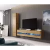 Armário de parede Cama Meble VIGO 180, 1800×400×300 mm, carvalho Wotan