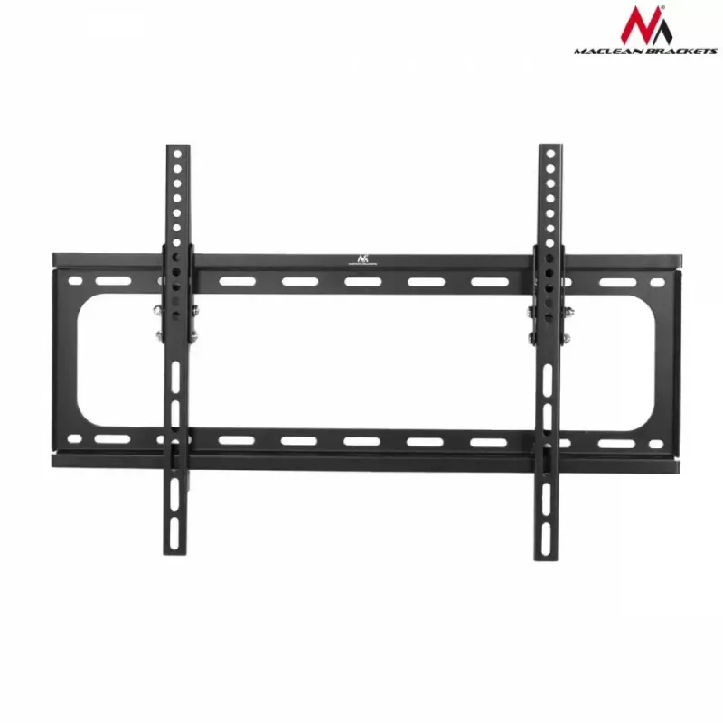 Suporte de parede para TV MACLEAN MC-605, suporte fixo inclinável, VESA 75x75–600x400, até 55 kg, para ecrãs de 32–80 polegadas