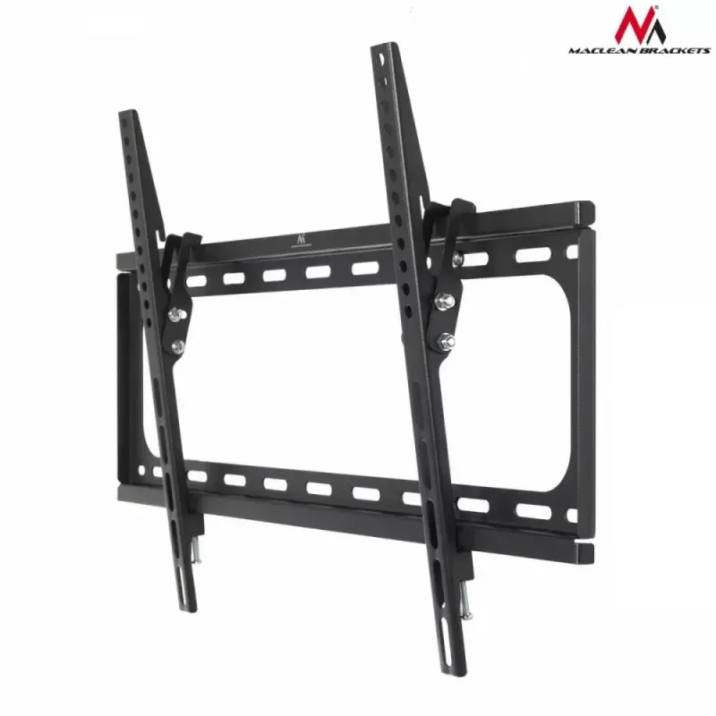 Suporte de parede para TV MACLEAN MC-605, suporte fixo inclinável, VESA 75x75–600x400, até 55 kg, para ecrãs de 32–80 polegadas