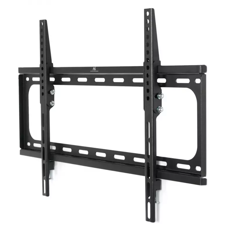 Suporte de parede para TV MACLEAN MC-605, suporte fixo inclinável, VESA 75x75–600x400, até 55 kg, para ecrãs de 32–80 polegadas