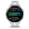 Garmin Forerunner 965 smartwatch, 47 mm, AMOLED de 1,4 polegadas, 32 GB, GPS, branco