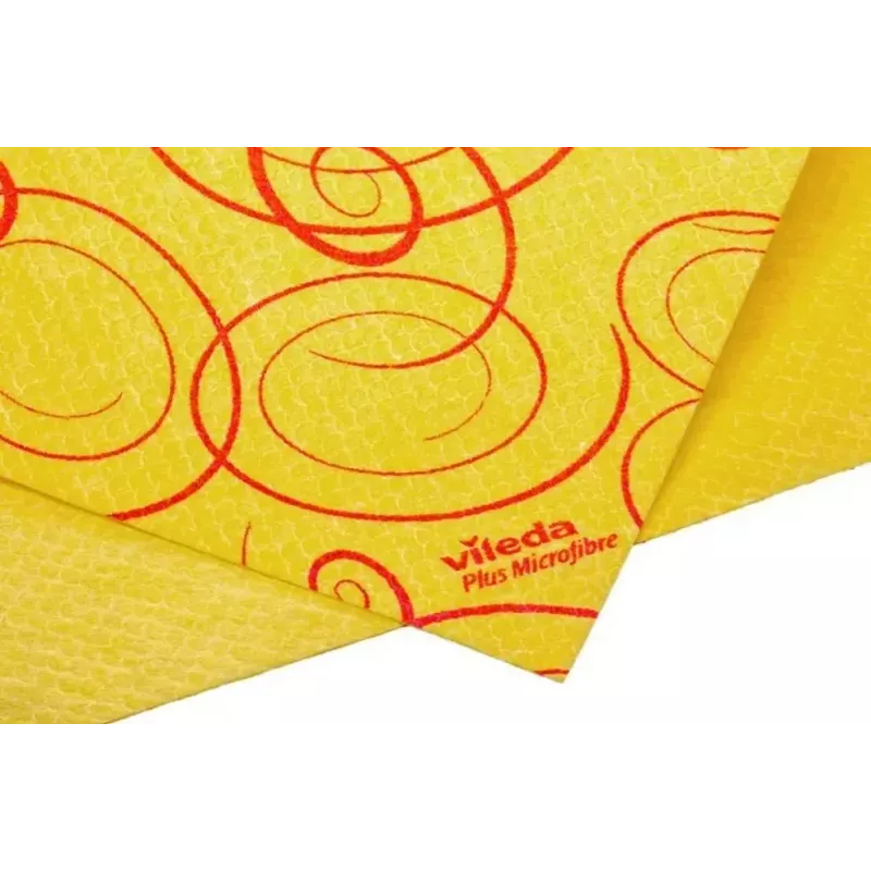 Pano de limpeza VILEDA Universal Cloth 144828, pack de 3 panos reutilizáveis, 340 x 340 mm, 50 % viscose/30 % poliéster/20 % polipropileno
