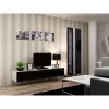 Suporte de TV cama meble VIGO 180 — 1800×400×300 mm, tampo branco, estrutura branca, aglomerado