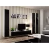 Suporte de TV cama meble VIGO 180 — 1800×400×300 mm, tampo branco, estrutura branca, aglomerado