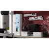 Cama Meble SOHO 180 móvel de TV, branco / branco brilhante
