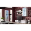 Cama Meble SOHO 180 móvel de TV, branco / branco brilhante