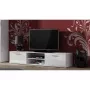 Cama Meble SOHO 180 móvel de TV, branco / branco brilhante