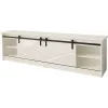 Móvel de TV Cama Meble GRANERO RTV 200x56,7x35 cm — tampo branco, corpo em aglomerado