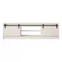 Móvel de TV Cama Meble GRANERO RTV 200x56,7x35 cm — tampo branco, corpo em aglomerado