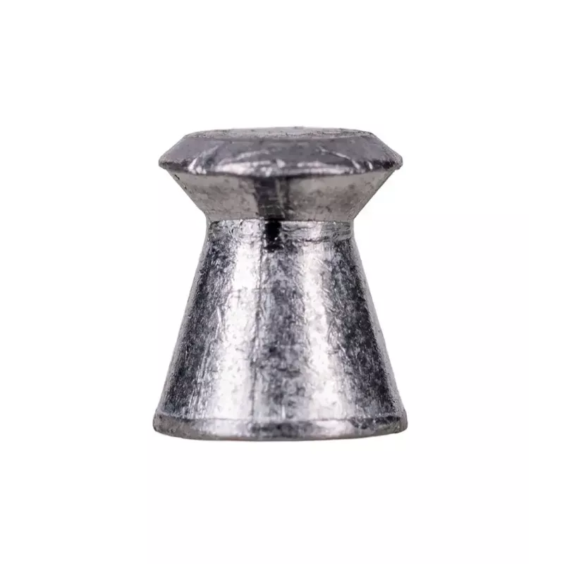 Chumbos para carabina de ar RANGER PRORO 4,5 mm Diabolo — 500 unid., prateado, distribuidor de alumínio