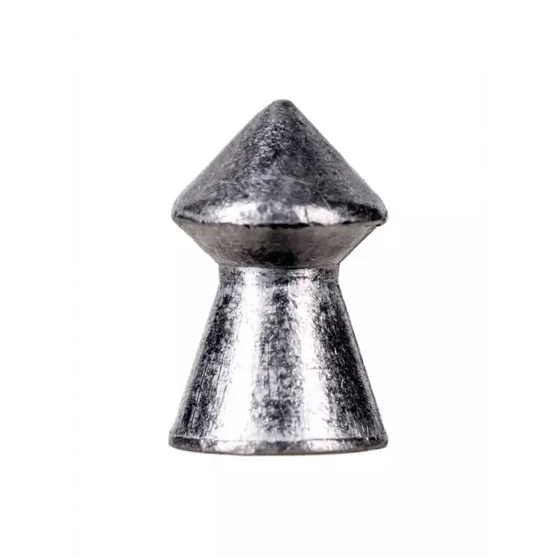 Esferas diabolo RANGER PRORO.45.500.S — diabolo 4,5 mm ponta aguçada, 500 unid., distribuidor de alumínio