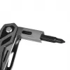 Multiferramenta AZYMUT Trohon H-P2010121 — alicate tamanho grande em aço inoxidável com 12 ferramentas, 8 bits, fechada 10,5 cm, 381 g