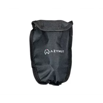 Pá tática dobrável AZYMUT Trapper — aço inoxidável, preta, 410 mm, 565 g