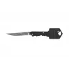 Faca de bolso GUARD YC-006-BL — compacta preta, lâmina de aço inoxidável 50 mm, fechada 70 mm, peso 80 g