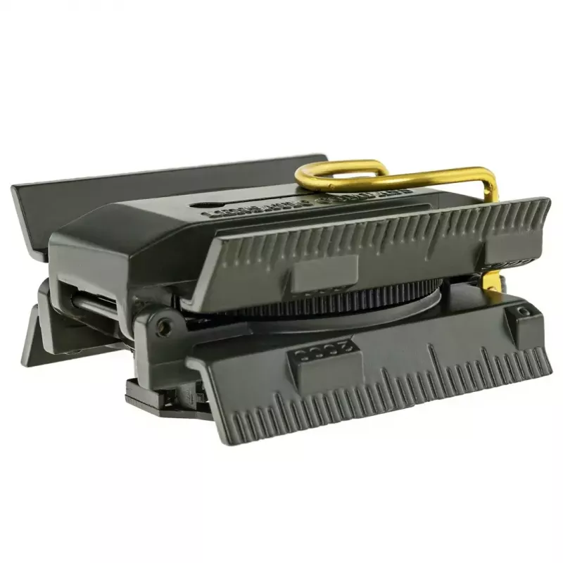 Bússola de navegação magnética Mil‑Tec Mil‑Tec US com iluminação, caixa de alumínio, escalas 1:50k e 1:25k, verde-azeitona