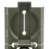 Bússola de navegação magnética Mil‑Tec Mil‑Tec US com iluminação, caixa de alumínio, escalas 1:50k e 1:25k, verde-azeitona