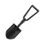 Pá dobrável M-TAC 60001001, lâmina de aço carbono 220 mm, comprimento 590 mm, peso 990 g, bainha protetora verde-azeitona