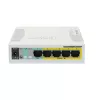 MIKROTIK RB260GSP - switch Gigabit de 4 portas + PoE