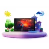 Tablet Lenovo Tab Plus 11.5 polegadas Luna Grey, MediaTek Helio G99, 8 GB RAM, 128 GB, Android 14, 11.5 polegadas 2000×1200 90 Hz