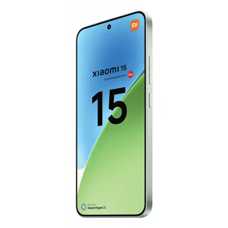 Xiaomi 15 MZB0ITWEU smartphone, 5G, Snapdragon 8 Elite, 12 GB RAM, 512 GB, AMOLED de 6,36 polegadas 2670×1200, câmara tripla de 50 MP, 5240 mAh, Dual SIM, Android 15, verde