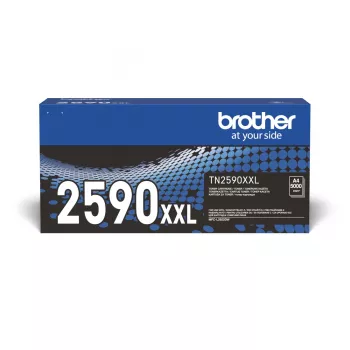 Toner Brother TN-2590XXL original preto, pack de 1, aprox. 5000 páginas
