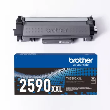 Toner Brother TN-2590XXL original preto, pack de 1, aprox. 5000 páginas