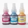 Pack de tinteiros compatíveis Brother BT-5000C, combinação de 3 cores (ciano, magenta, amarelo), 3 peças, 48,8 ml, 5000 páginas