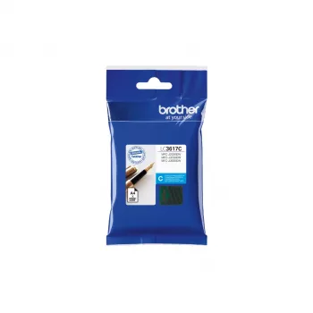 Tinteiro Brother LC-3617C ciano, original, capacidade standard, 550 páginas