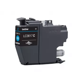 Tinteiro Brother LC-3617C ciano, original, capacidade standard, 550 páginas
