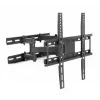 ART RAMT AR-35 suporte de parede para TV de 20–65 polegadas (50,8–165,1 cm), máx. 35 kg, inclinável e giratório, preto
