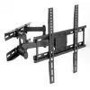 ART RAMT AR-35 suporte de parede para TV de 20–65 polegadas (50,8–165,1 cm), máx. 35 kg, inclinável e giratório, preto