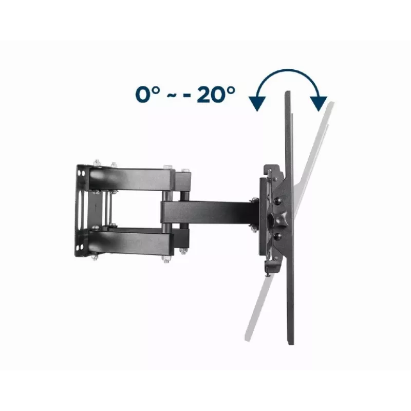 Suporte de parede para TV GEMBIRD WM-70ST-01 para ecrãs de 37