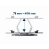 Suporte de parede para TV GEMBIRD WM-70ST-01 para ecrãs de 37