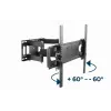 Suporte de parede para TV GEMBIRD WM-70ST-01 para ecrãs de 37