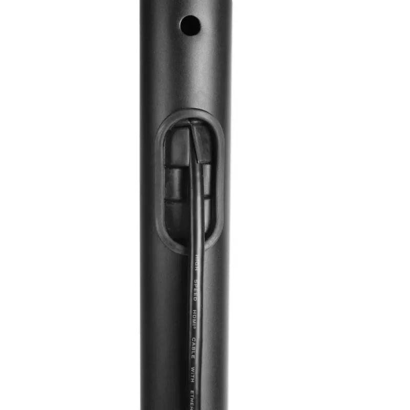 Suporte móvel para TV e monitor MANHATTAN 461238, móvel, preto, altura 1803 mm, VESA 200x200–600x400, máx. 50 kg