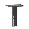 Suporte móvel para TV e monitor MANHATTAN 461238, móvel, preto, altura 1803 mm, VESA 200x200–600x400, máx. 50 kg